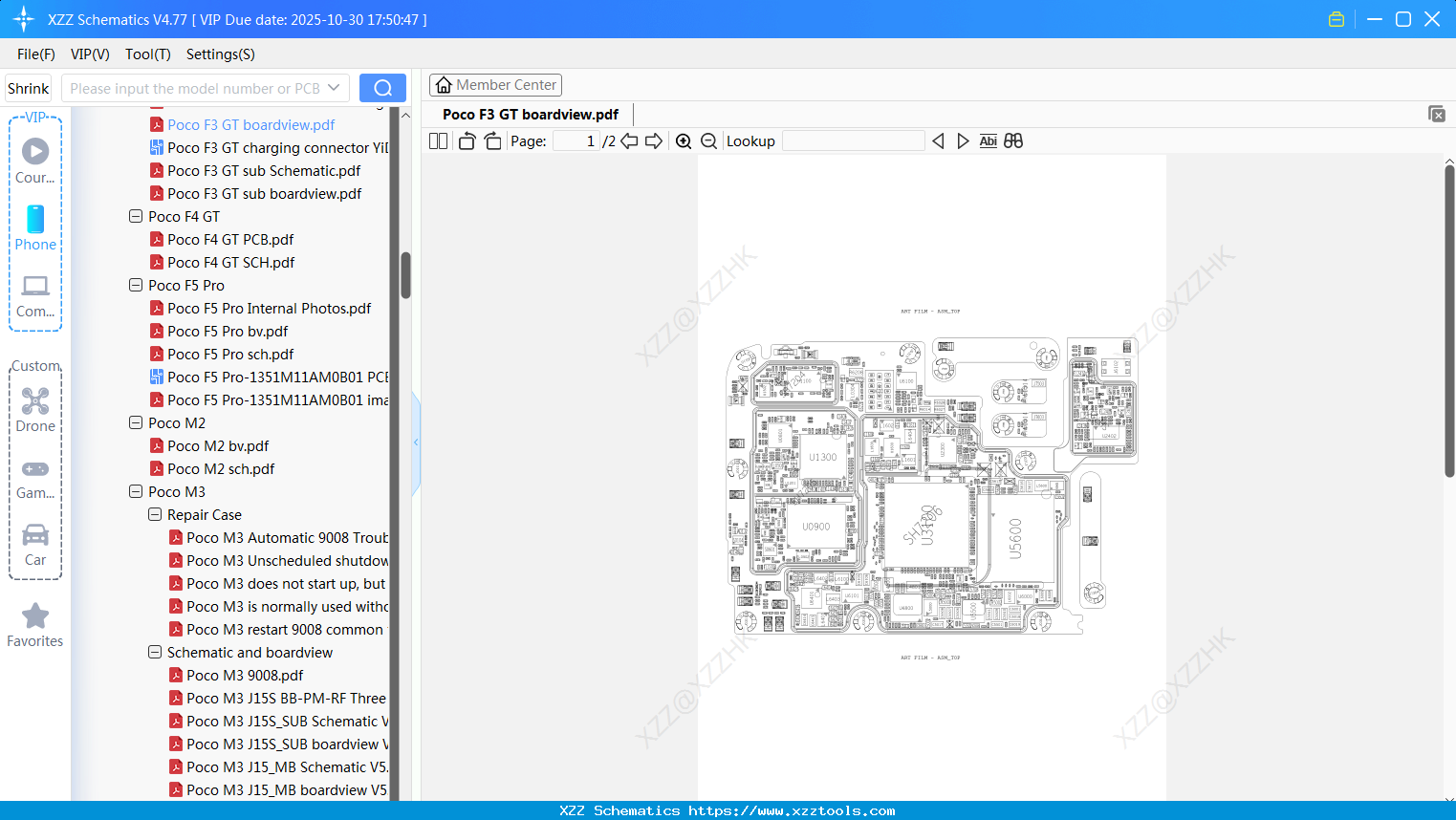 Xiaomi Poco F3 GT Boardview